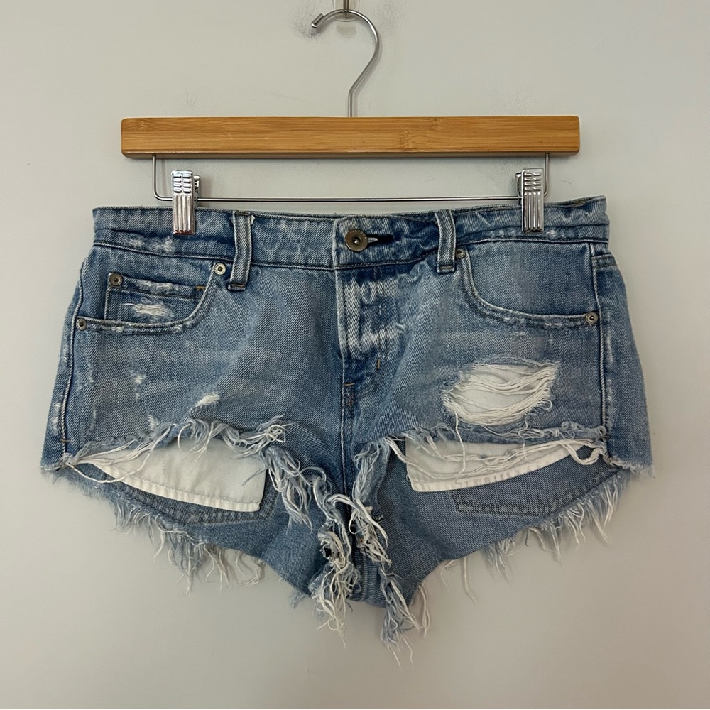 Pistola Denim Cutoff Distressed Jean Shorts